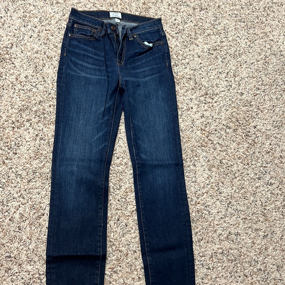 J Crew lookout high rise skinny Jean. Like new!